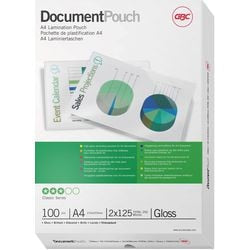 Gbc lamineerhoezen a4 216x303mm 250 micron