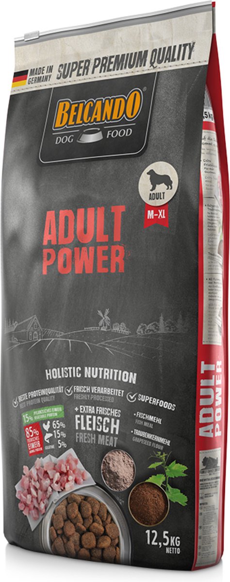 Belcando puissance adulte - nourriture pour chien - 12,5 kg