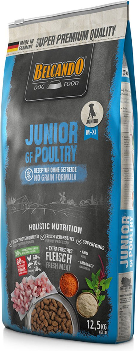 Belcando junior sans céréales - nourriture pour chien - poulet 12,5 kg
