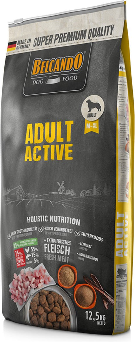 Belcando adulte actif - nourriture pour chien - 12,5 kg