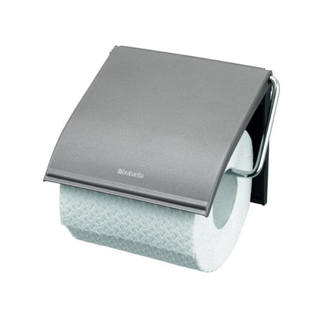 Brabantia porte-rouleau de papier toilette renouveler platine | 2 pièces