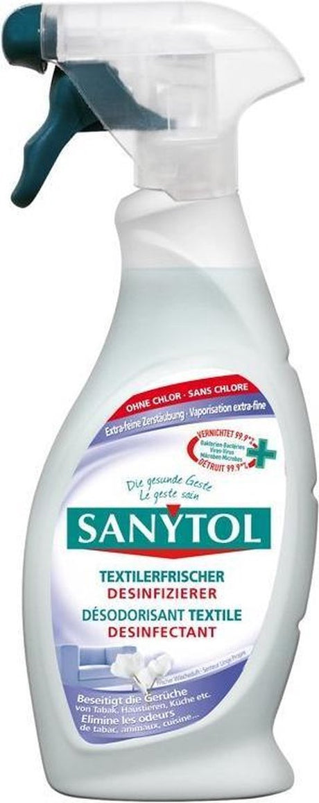 Désodorisant textile Sanytol - 500ml - antibactérien