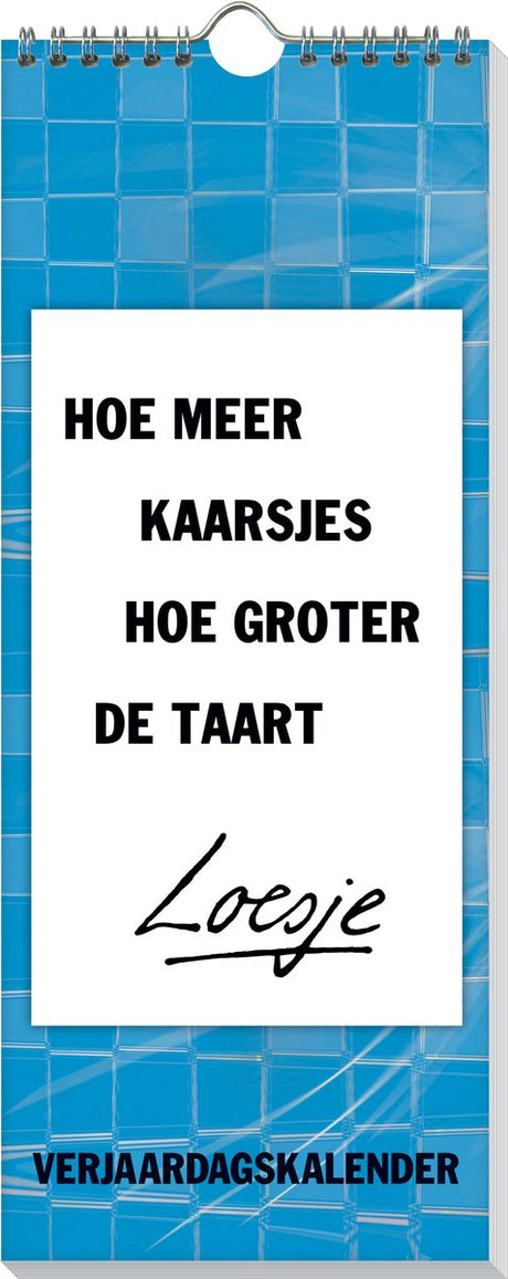 Calendrier d'anniversaire Imagebooks loesje
