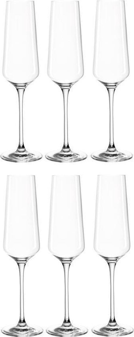 Coupe à champagne Leonardo puccini - 280 ml - set 6
