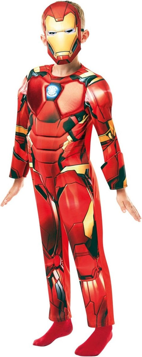Rubies Costume de Rubie's Marvel - Iron Man Boys rouge taille 104