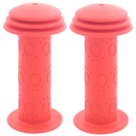 Poignées de vélo Edge Kiddy pour enfants - 96 mm, rouge