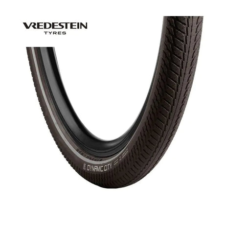 Vredestein Tire Dynamic City 28 x 1,75 reflète brun