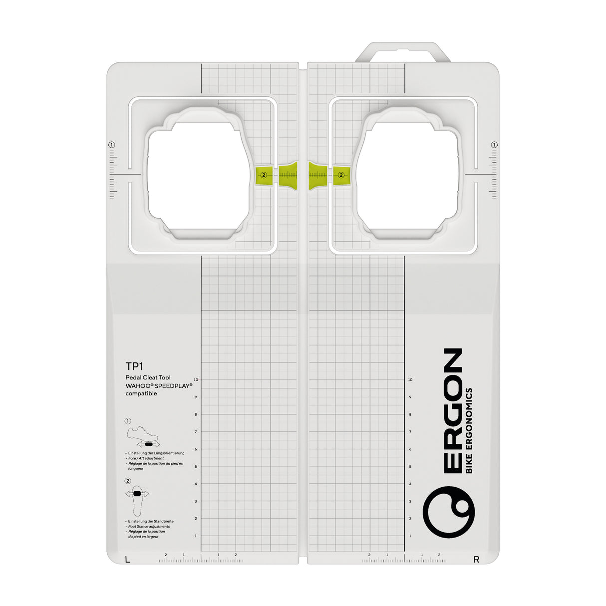 Gabarit de réglage Ergon TP1 wahoo speedplay