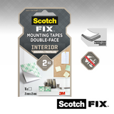 3m 1071431 - scotch-fix™ interior montage vierkantjes 25mmx25mm, 16 stri | 16 stuks