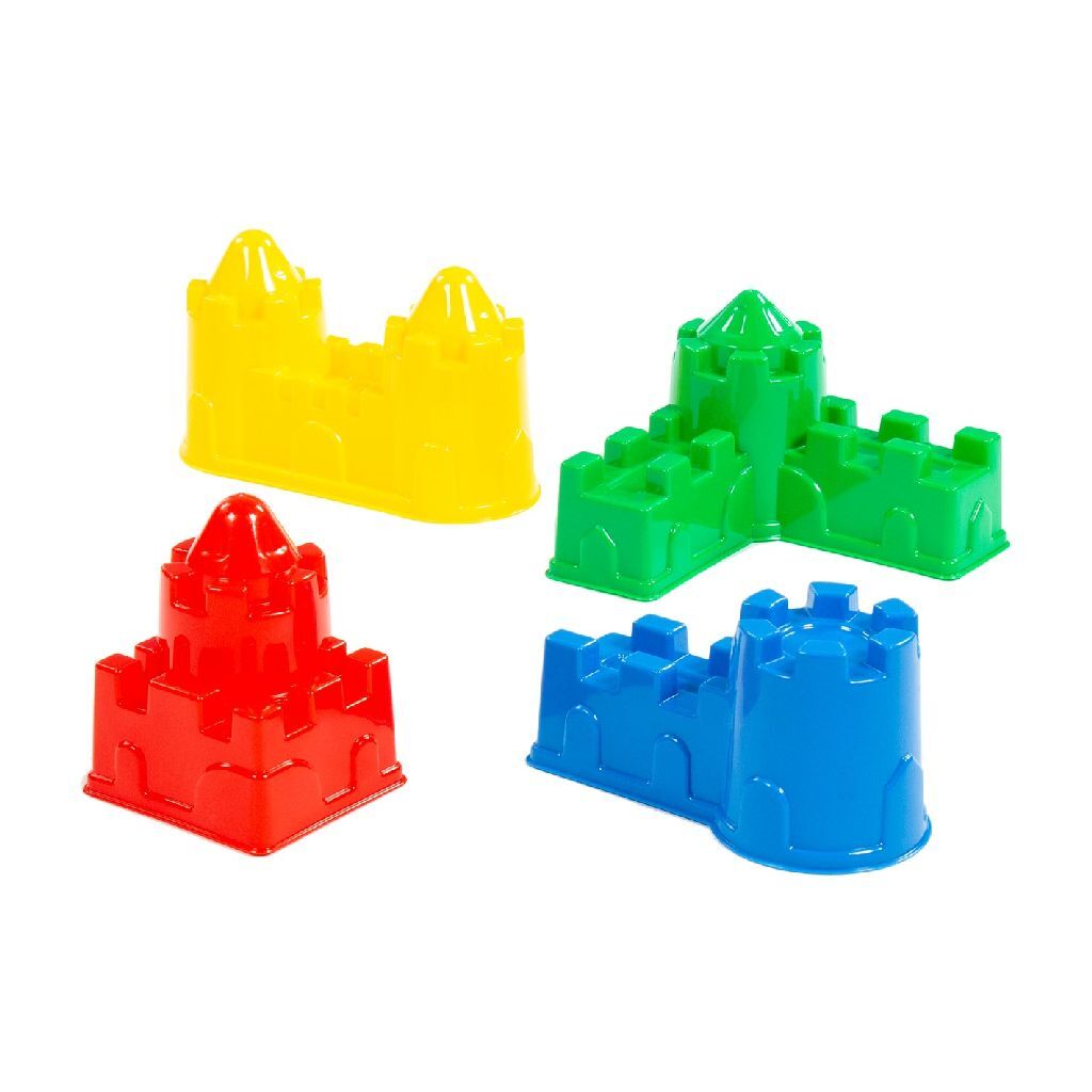 Basic Castle sand shapes 4 pieces