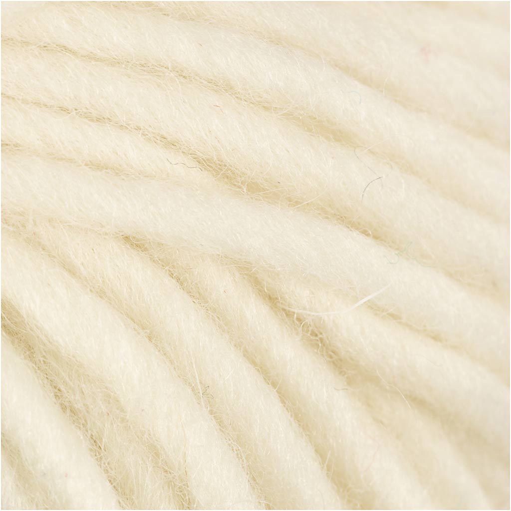Creativ Company Wol Yarn Off-White, 50m