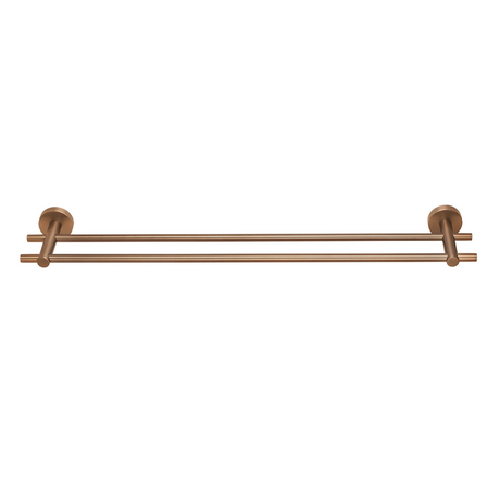 Tesa 1072316 - moon brons handdoek rek dubbel | 2 stuks