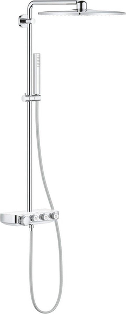 Douche de pluie Grohe euphoria smartcontrol 310 cube duo - 31 cm - carrée - blanc