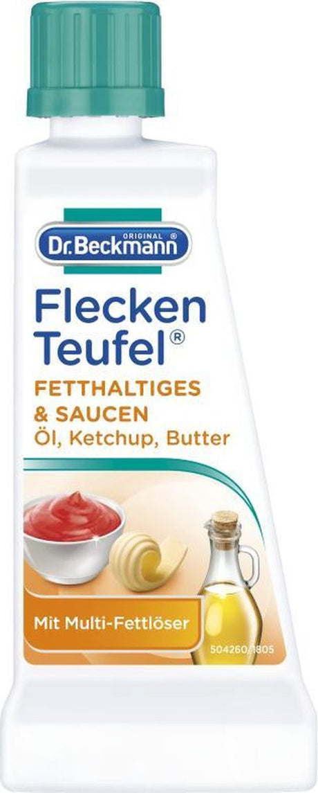 Dr. Beckmann Stain Devil - Détachant pour graisses, huiles, sauces, ketchup et chocolat - 50 ml