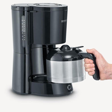 Cafetière Severin 8 tasses noire