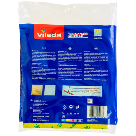 Vileda vadrouille jaune 2 pièces