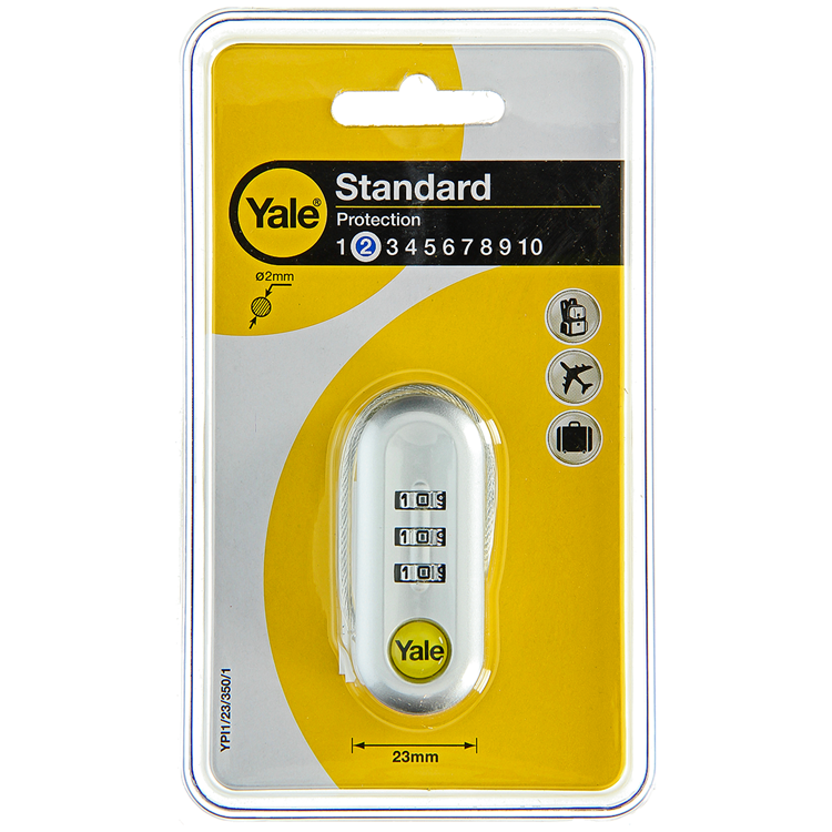 Yale 1060498 - code hangslot flex met id tag | 6 stuks