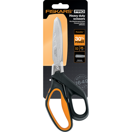Ciseaux robustes Fiskars Power Arc 26 cm