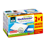 Bison absorbeur d'humidité ultra recharge 3x1k