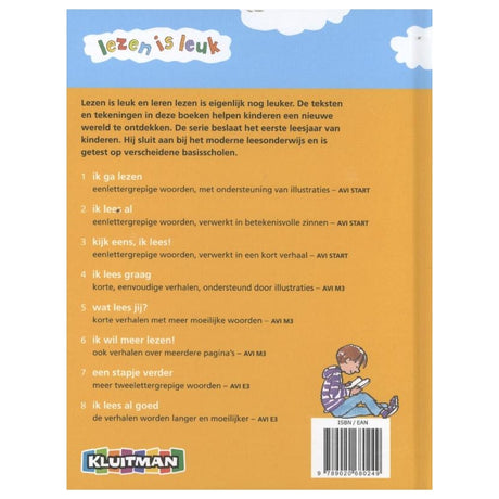 Lecture de la lecture de Kluitman est amusant - j'aime lire Avi -M3