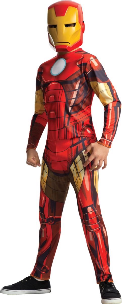 Costume d'assemblage Rubies Avengers - Iron Man - enfants - taille 128