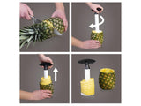 Coupe-ananas Vacu fin blanc noir