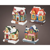 Maison de Noël Lumineo LED 8,5x10cm