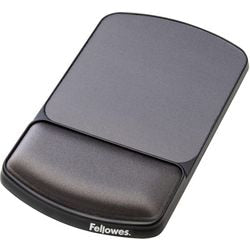 Tapis de souris avec support de poignet Fellowes Premium Gel Graphite