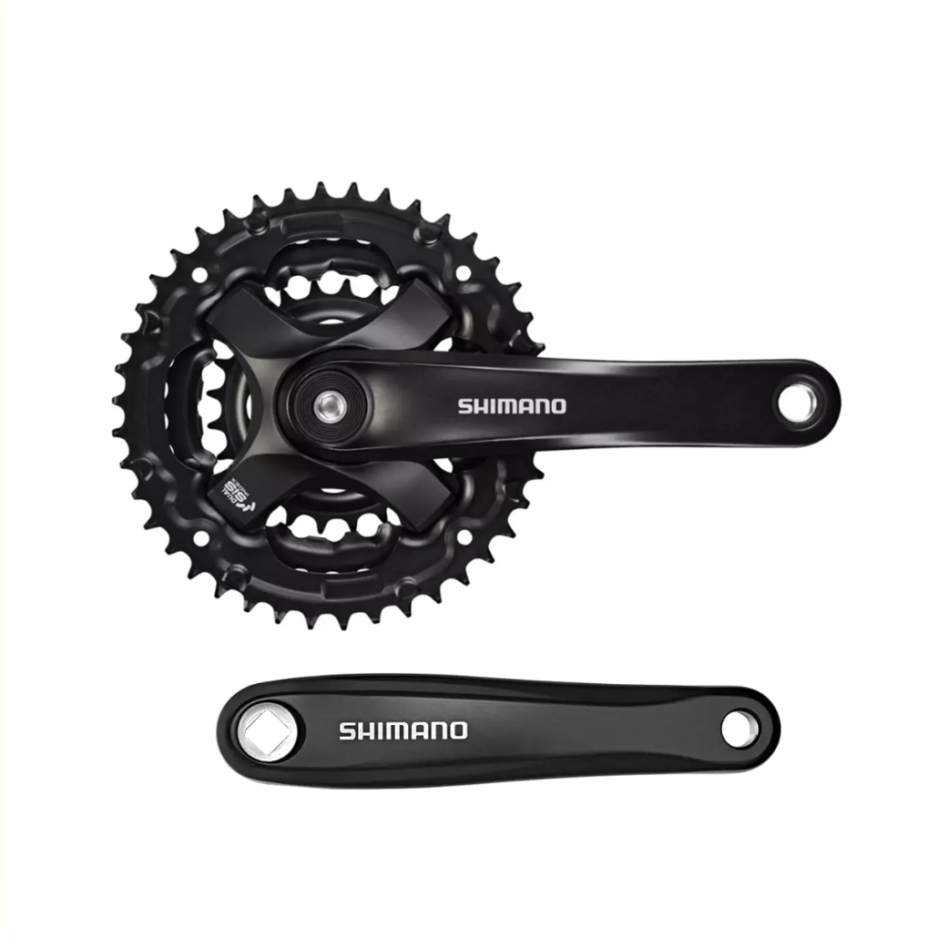 Shimano Cranket FC-Ty501, Crank Length 170mm 7 8-hastighet, 42 34 24T