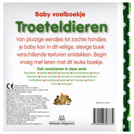 Maison de livre centrale bébés livre tactile animaux de compagnie