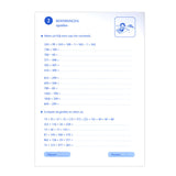 Fiches pratiques vacances Deltas, exercices de répétition en langage et calcul