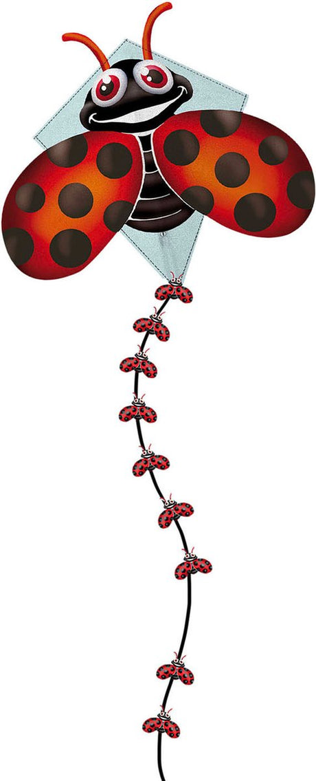 Kites Ready 2 Fly - Pop -Up Nylon Vlieger Lady Beast