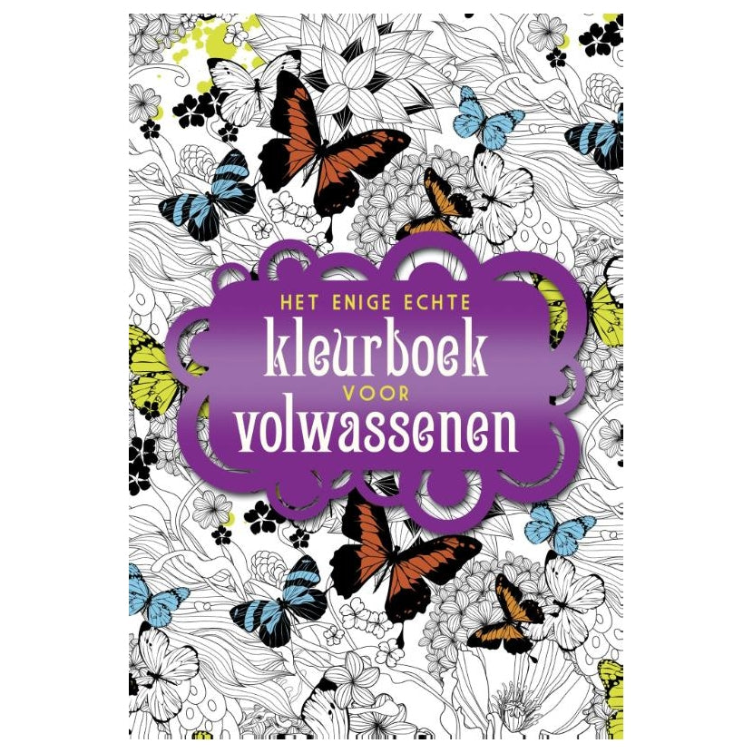 Het enige echte kleurboek voor volwassenen