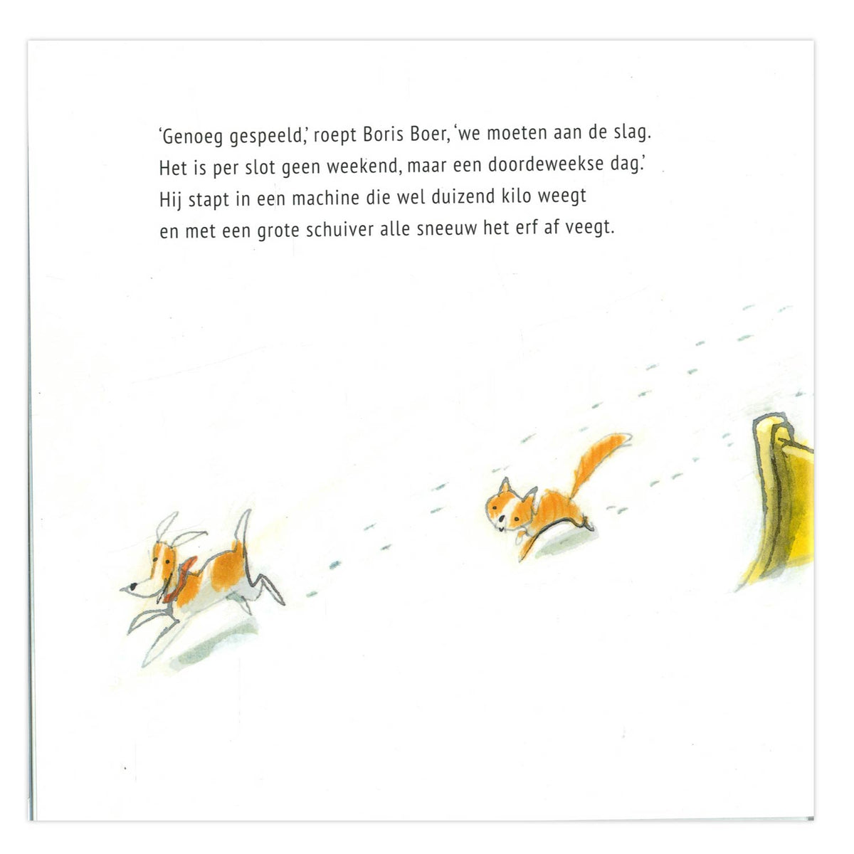Groupe d'éditeurs Gottmer, Boris l'agriculteur dans la neige. 3+