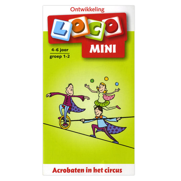 Loco mini-akrobater i cirkusgruppen 1-2 (4-6 år)