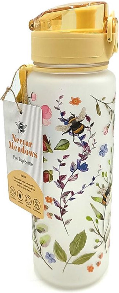 Prairies de nectar à la bouteille à boire écologique Pop Top de 600 ml
