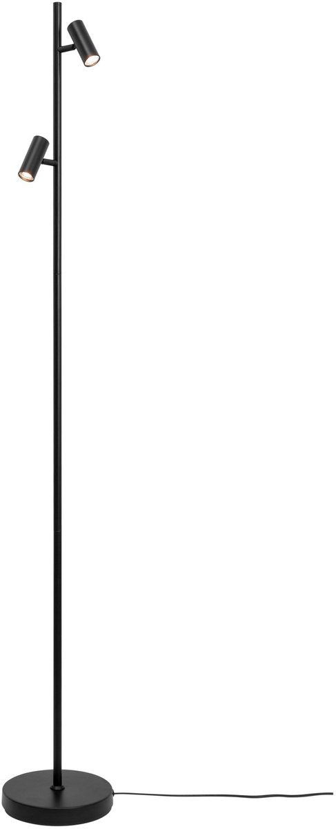 Nordlux omari lampadaire-dimmable-noir