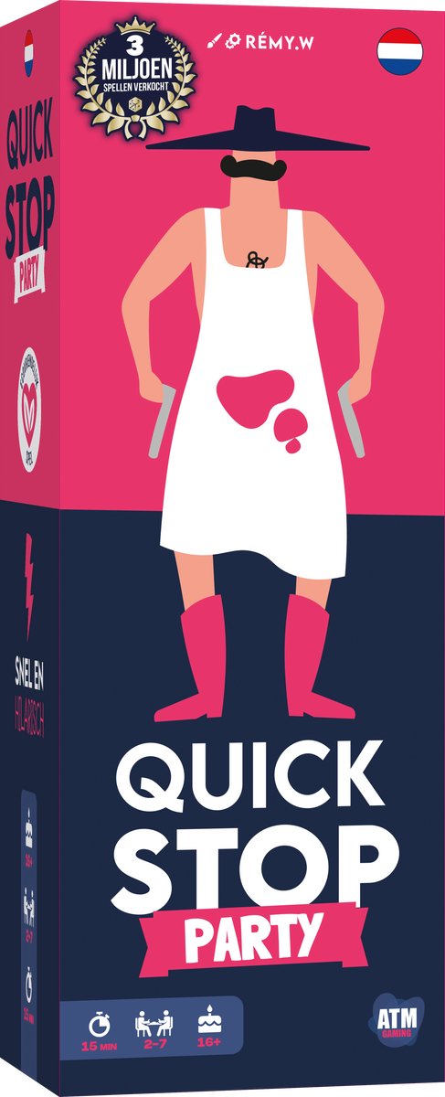 Jeux ATM - fête quickstop - jeu de cartes nl
