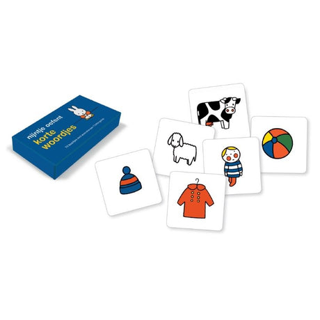 Cartes d'entraînement de Central Book House Miffy pratique des mots courts