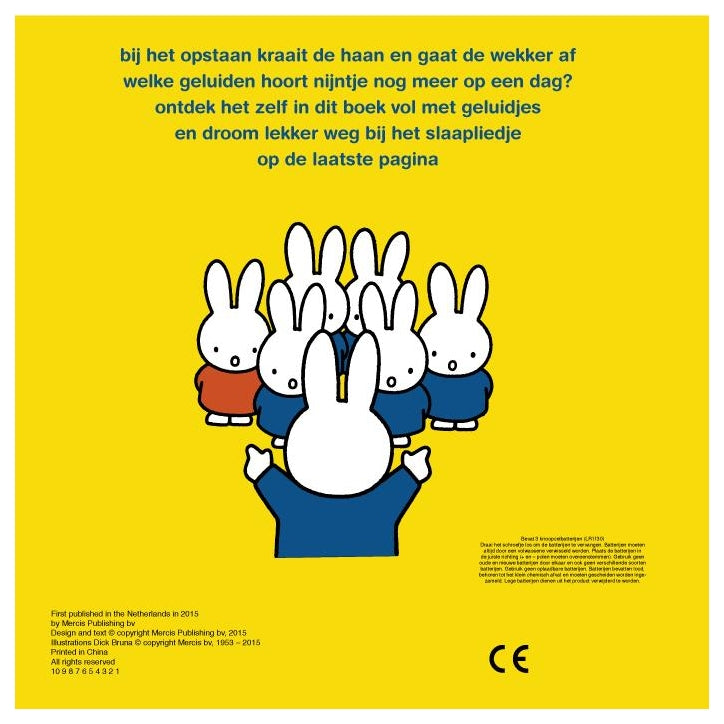 Livre sonore : qu'est-ce que tu entends Miffy. 2+