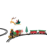 Train de Noël Decoris 90x90cm