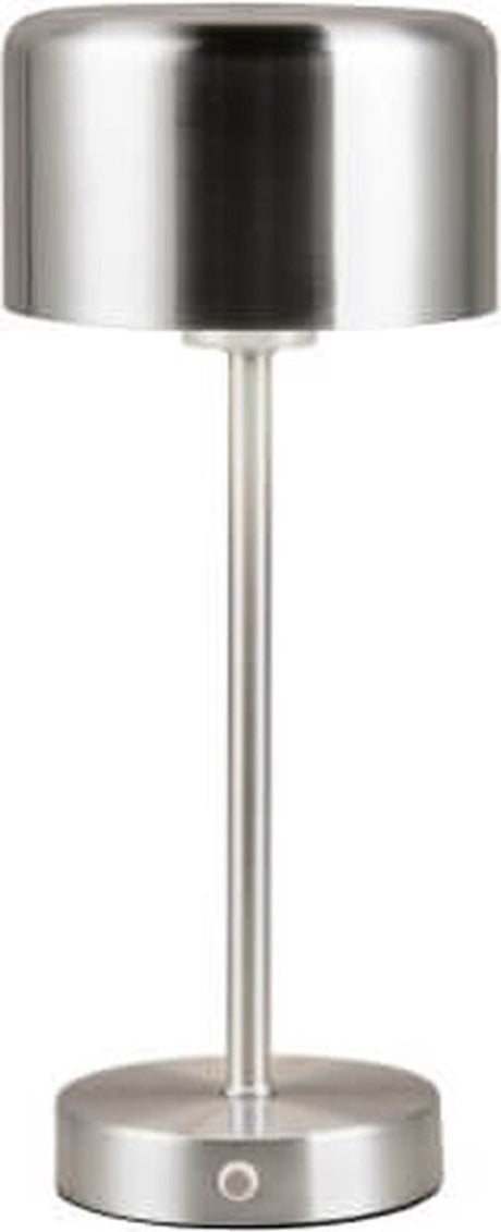 Rl live your light reality jeff - lampe de table - nickel mat - incl. 1x SMD 1,5w - fonction tactile - rechargeable - dimmable