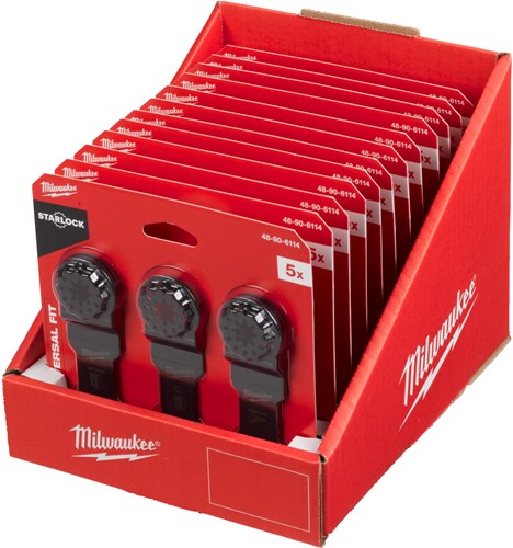 Accessoires Milwaukee pour starlock | ensemble de dessus en bois | 5 pièces - 48906114