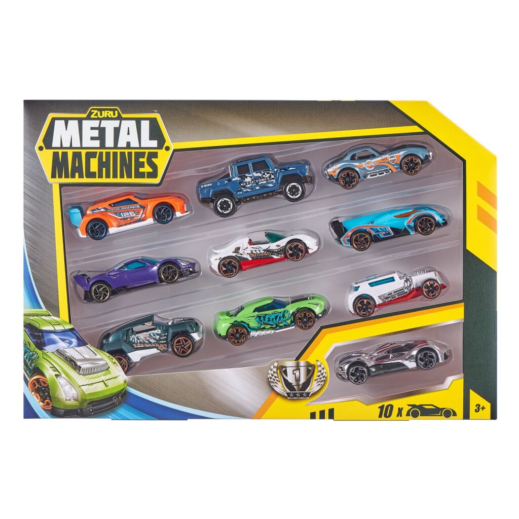 Macchine in metallo Zuru Die Cast Cars 10 pezzi