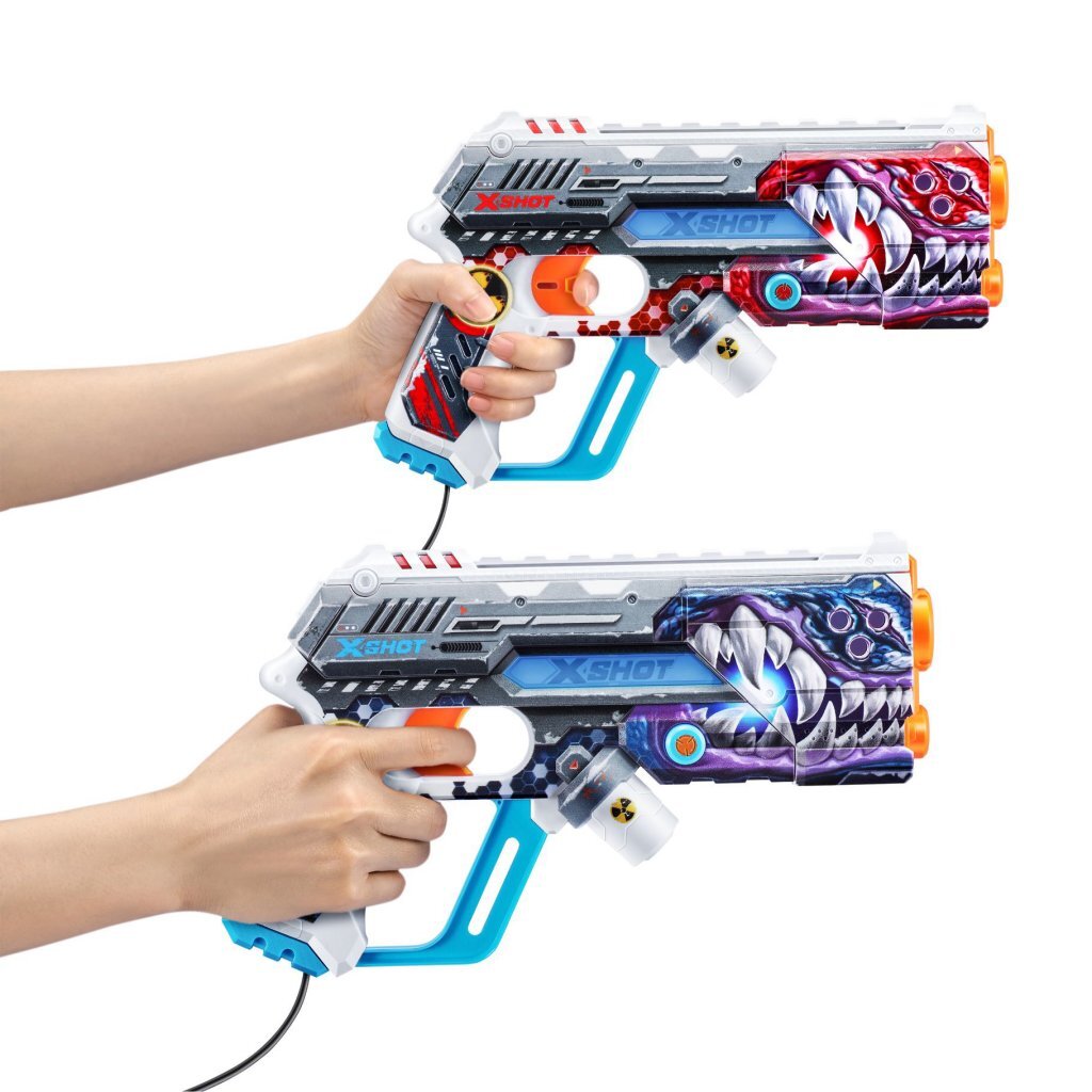 Zuru zuru x-shot skins laser 360 blaster 2 pack