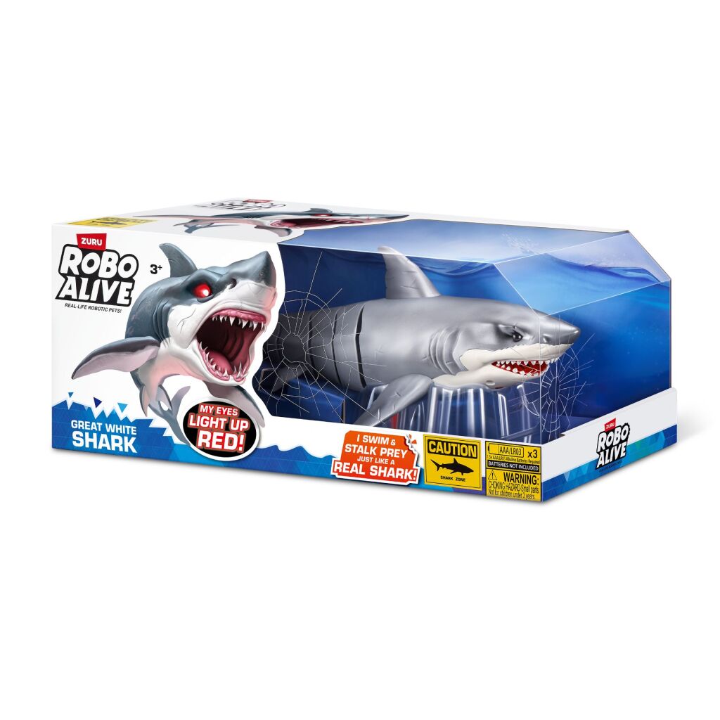 Zuru Robo Alive Shark + Light 40 cm