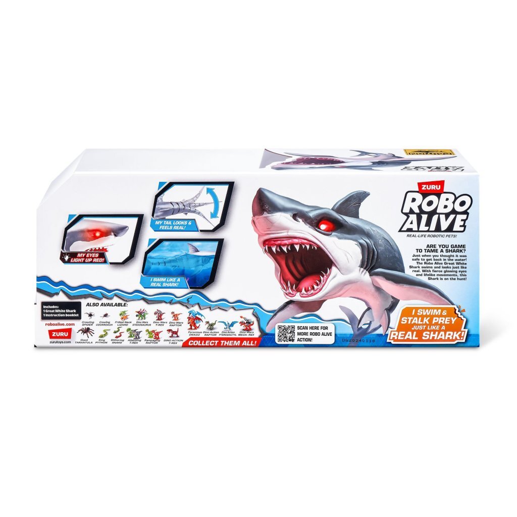 Zuru Robo lieweg Shark + Liicht 40 cm