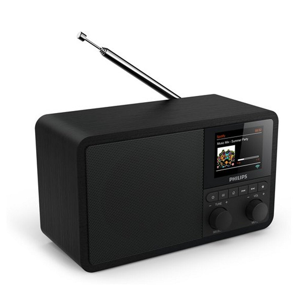 Philips tapr802 12 dab+ radio internet noir