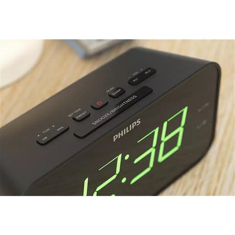 Philips tar3306 12 radio-réveil noir