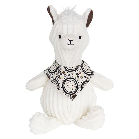Doudou en tube, le jeune lama 33 cm